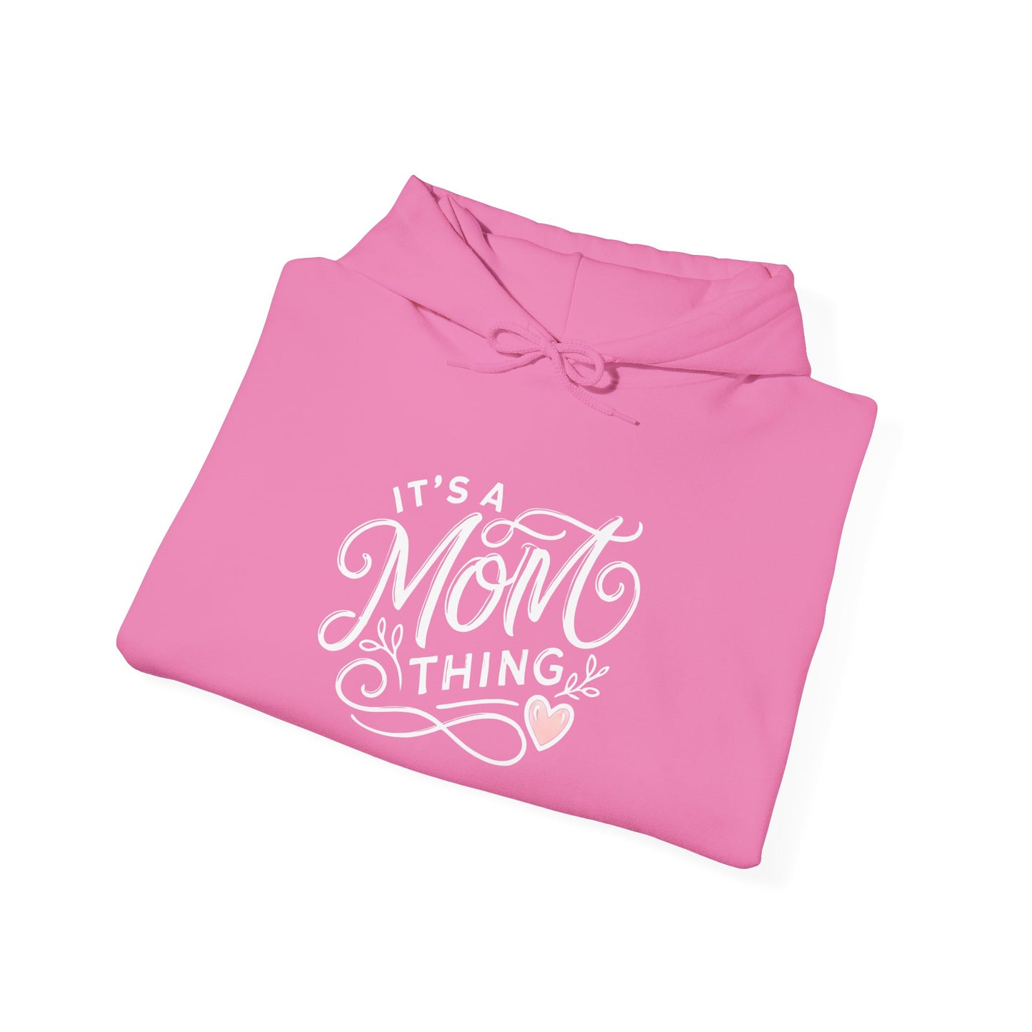 It's a Mom Thing Minimalist Heart Hoodie