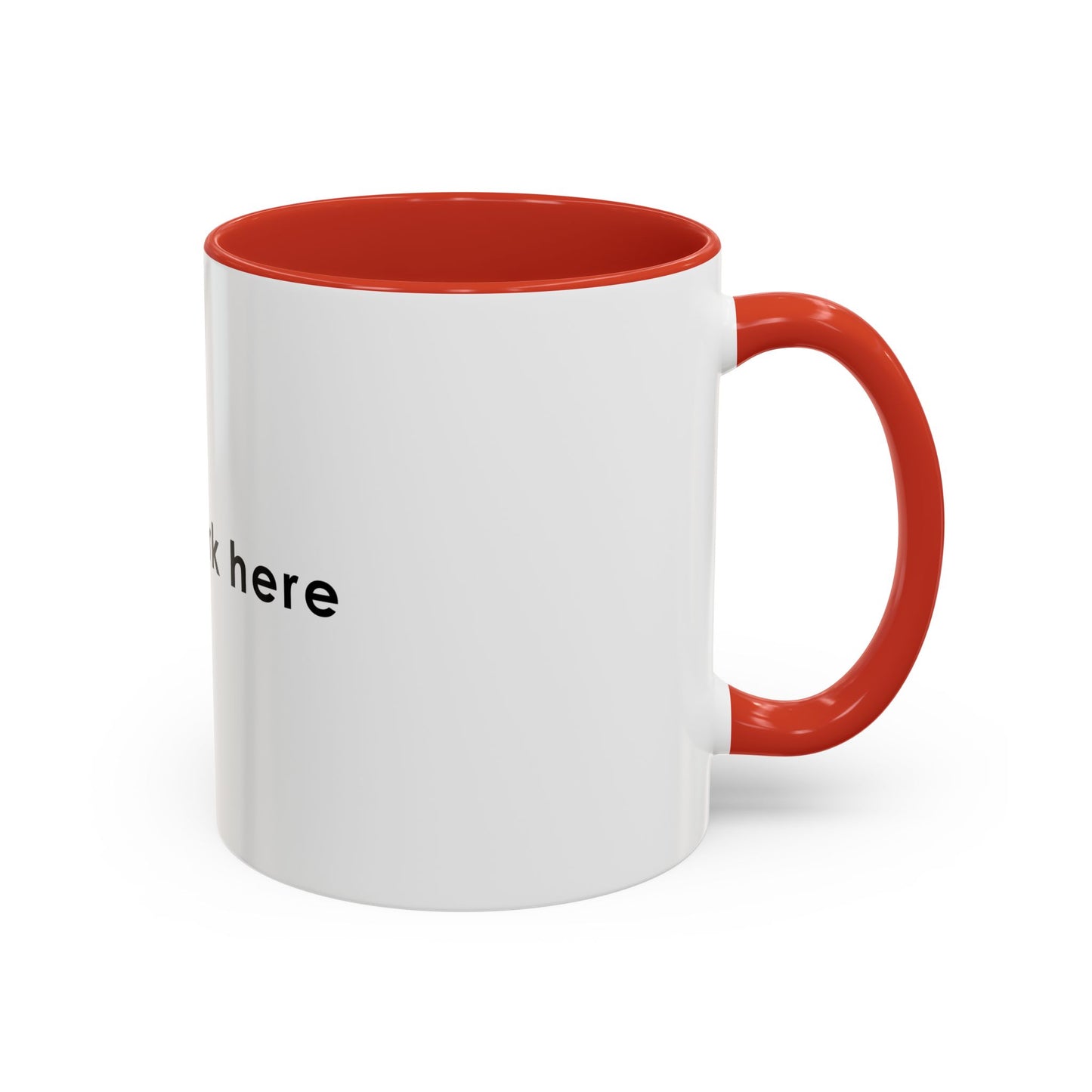 I Just Work Here Accent Coffee Mug - Fun Office Mug for Employees