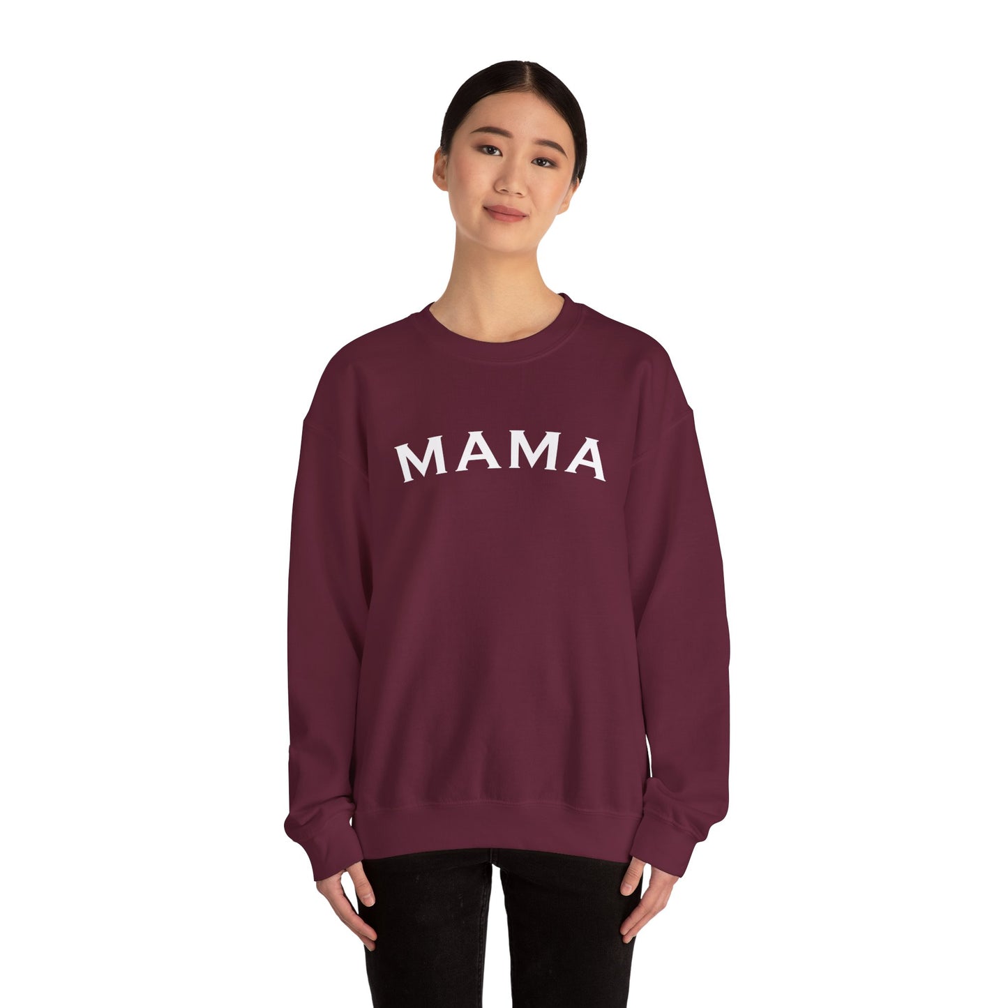 Mama Sweatshirt - Cozy Unisex Heavy Blend™ Crewneck for Moms