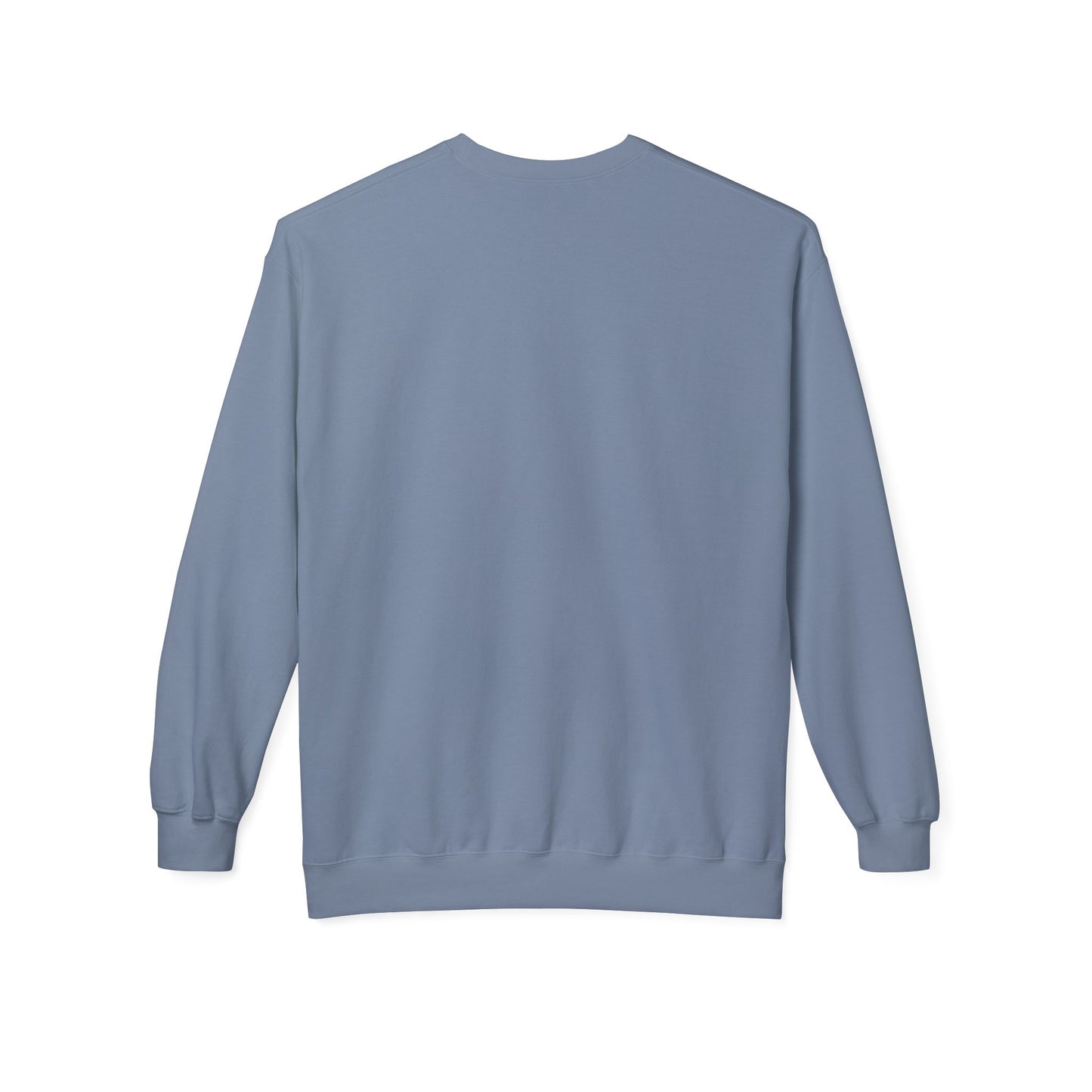 Casual Black Crewneck Sweatshirt - "I Just Work Here" White letters