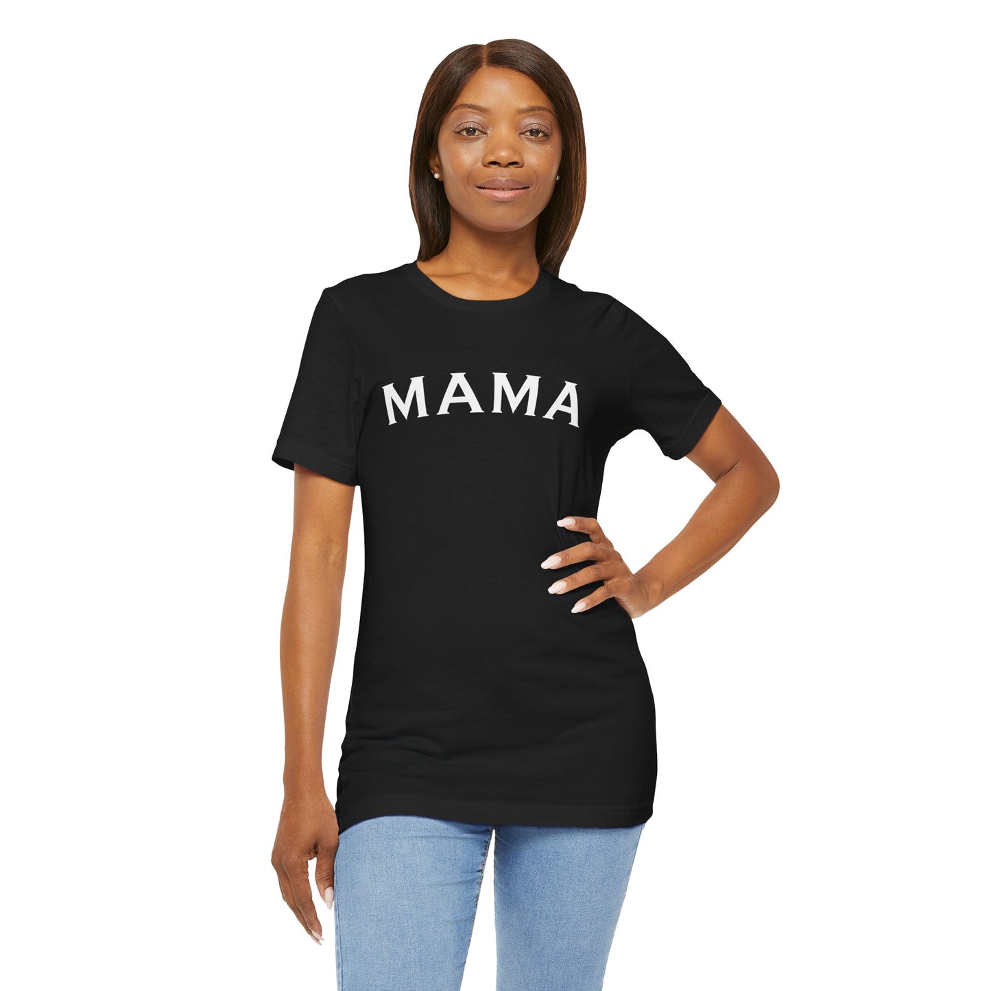 Stylish Mama T-Shirt -  Jersey Tee for Moms, Perfect Gift for Mother's Day