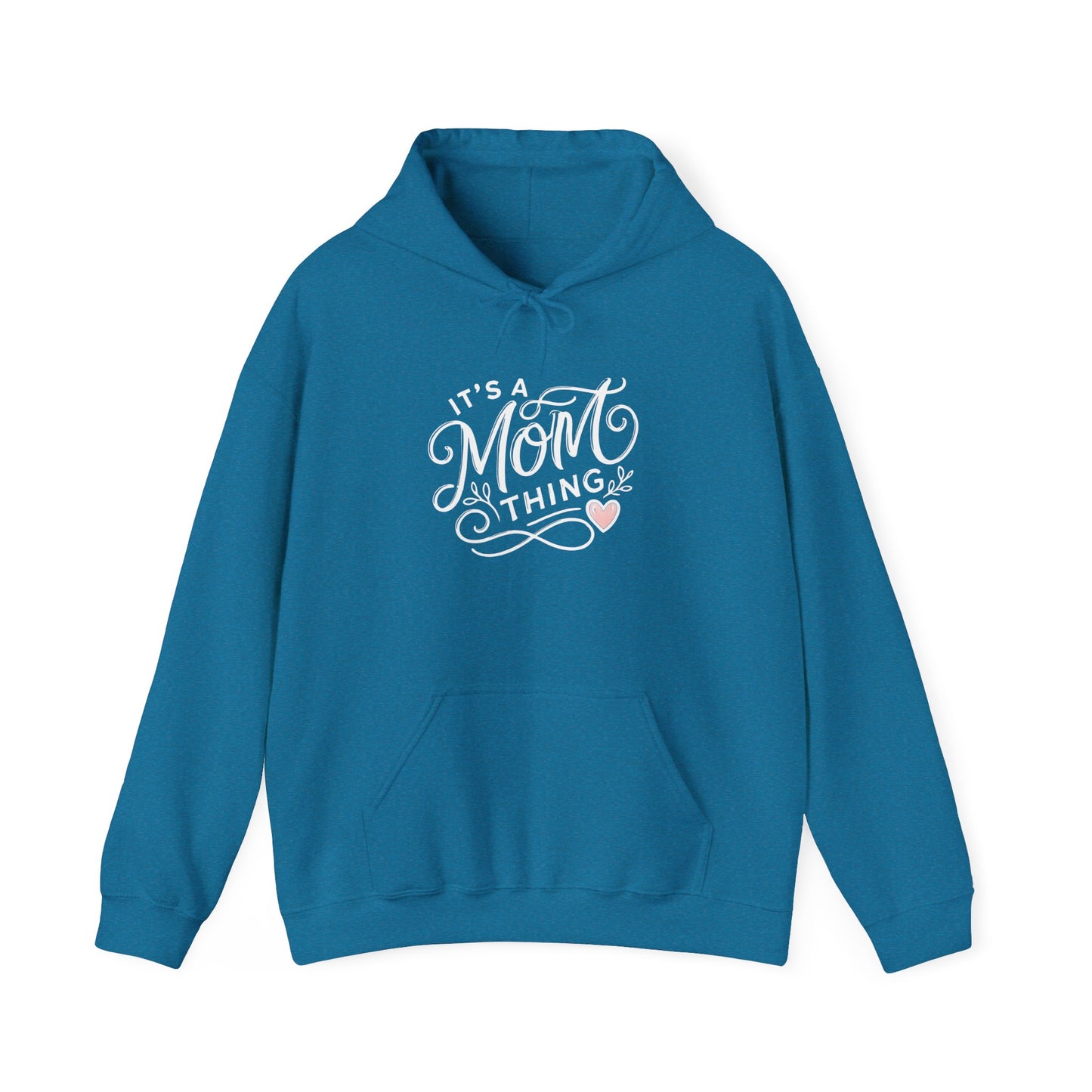 It's a Mom Thing Minimalist Heart Hoodie