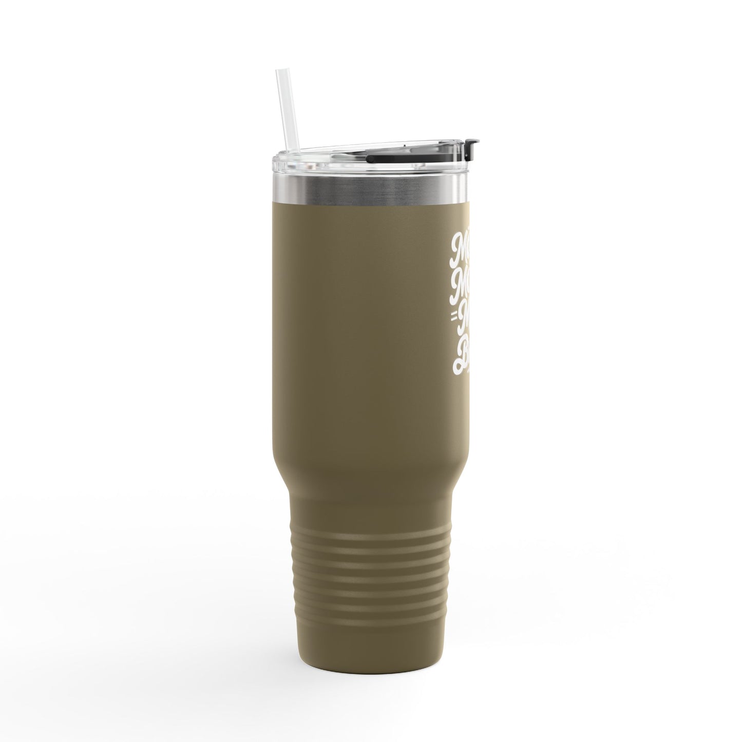 Mama Mommy Mom Bruh Insulated Travel Mug - 40oz Red