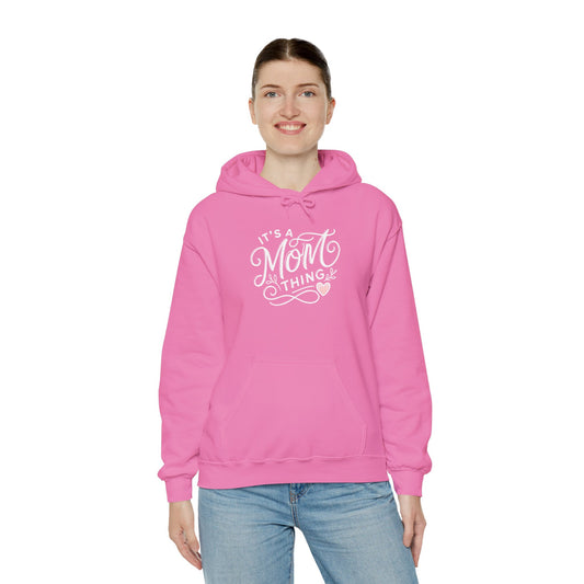 It's a Mom Thing Minimalist Heart Hoodie