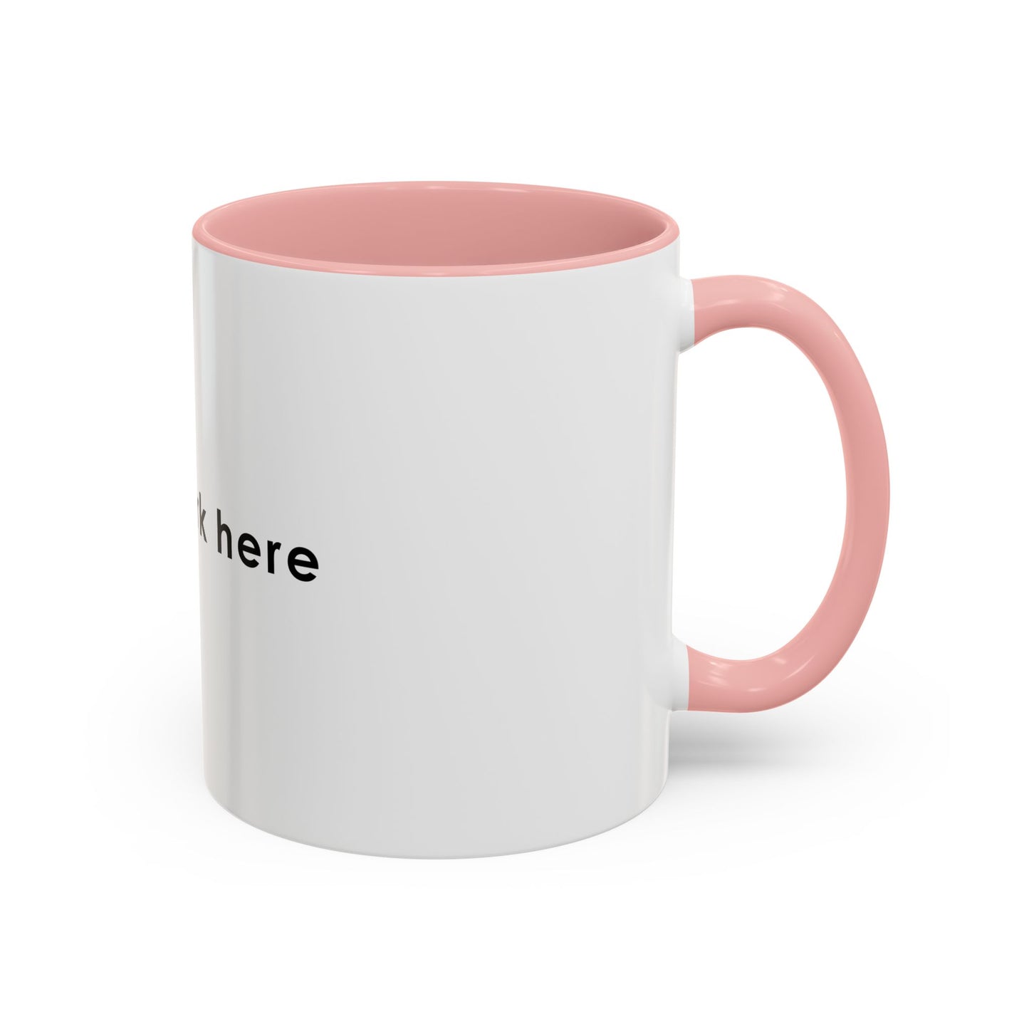 I Just Work Here Accent Coffee Mug - Fun Office Mug for Employees