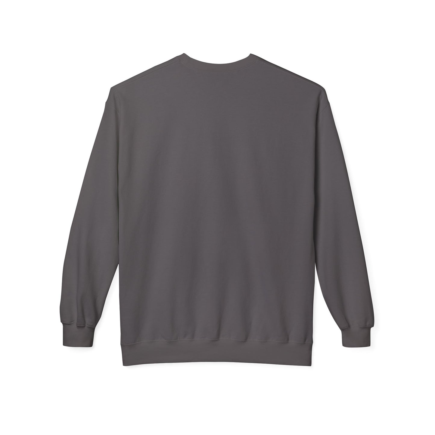 Casual Black Crewneck Sweatshirt - "I Just Work Here" White letters