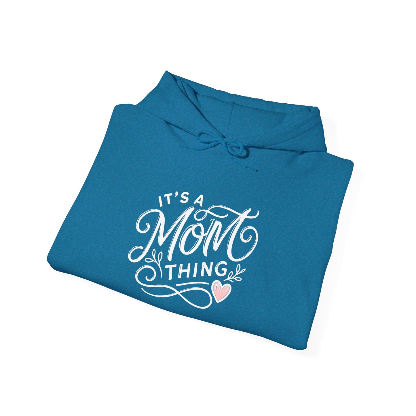 It's a Mom Thing Minimalist Heart Hoodie