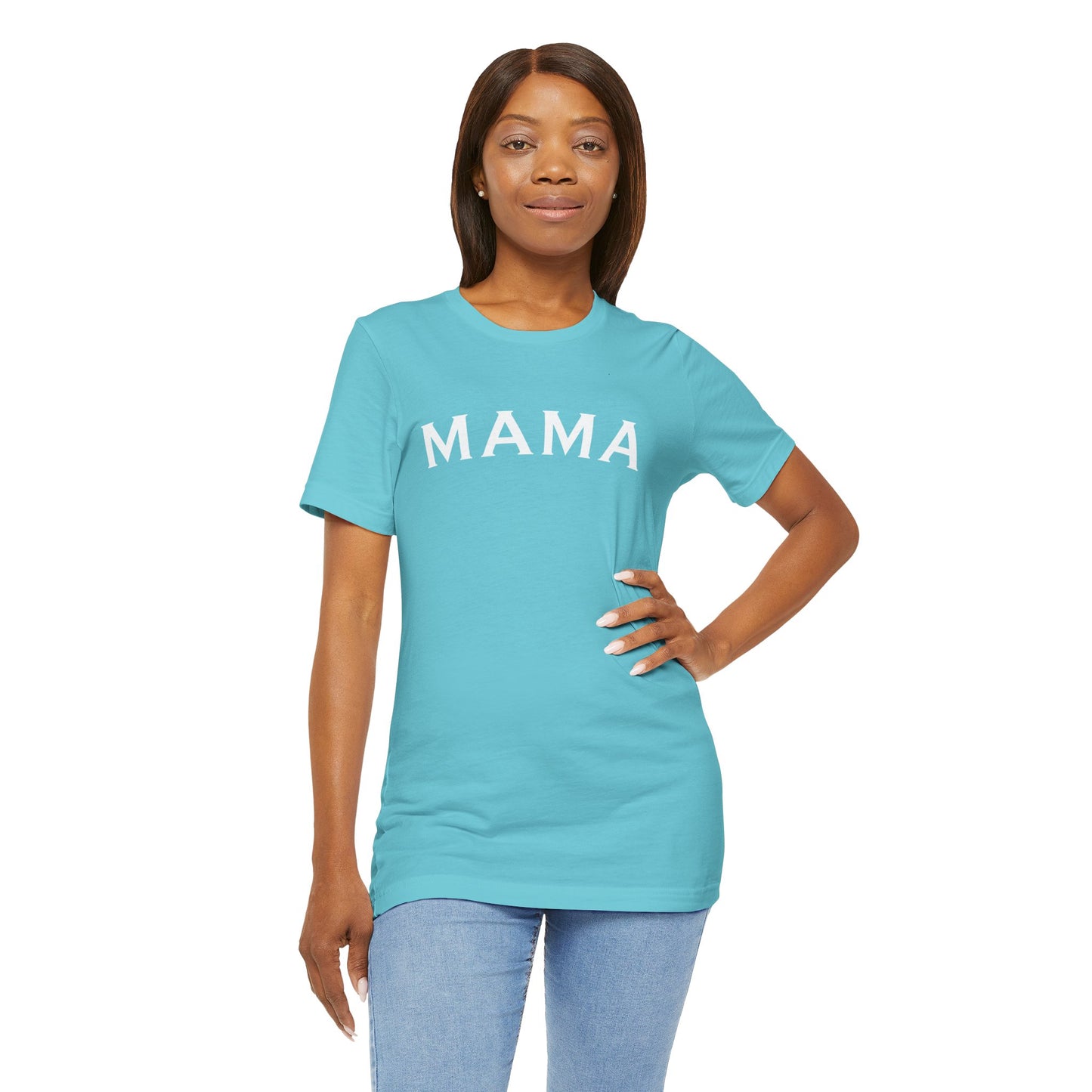 Stylish Mama T-Shirt -  Jersey Tee for Moms, Perfect Gift for Mother's Day