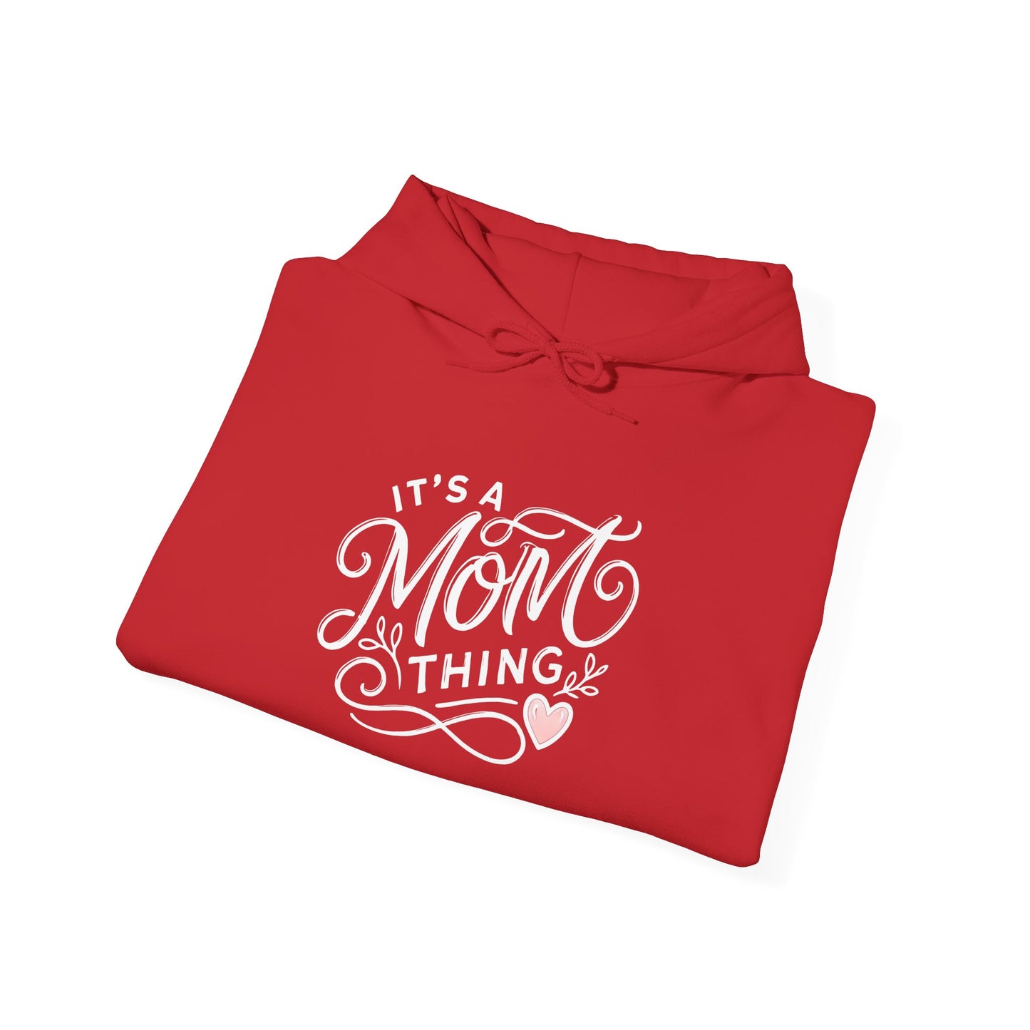 It's a Mom Thing Minimalist Heart Hoodie