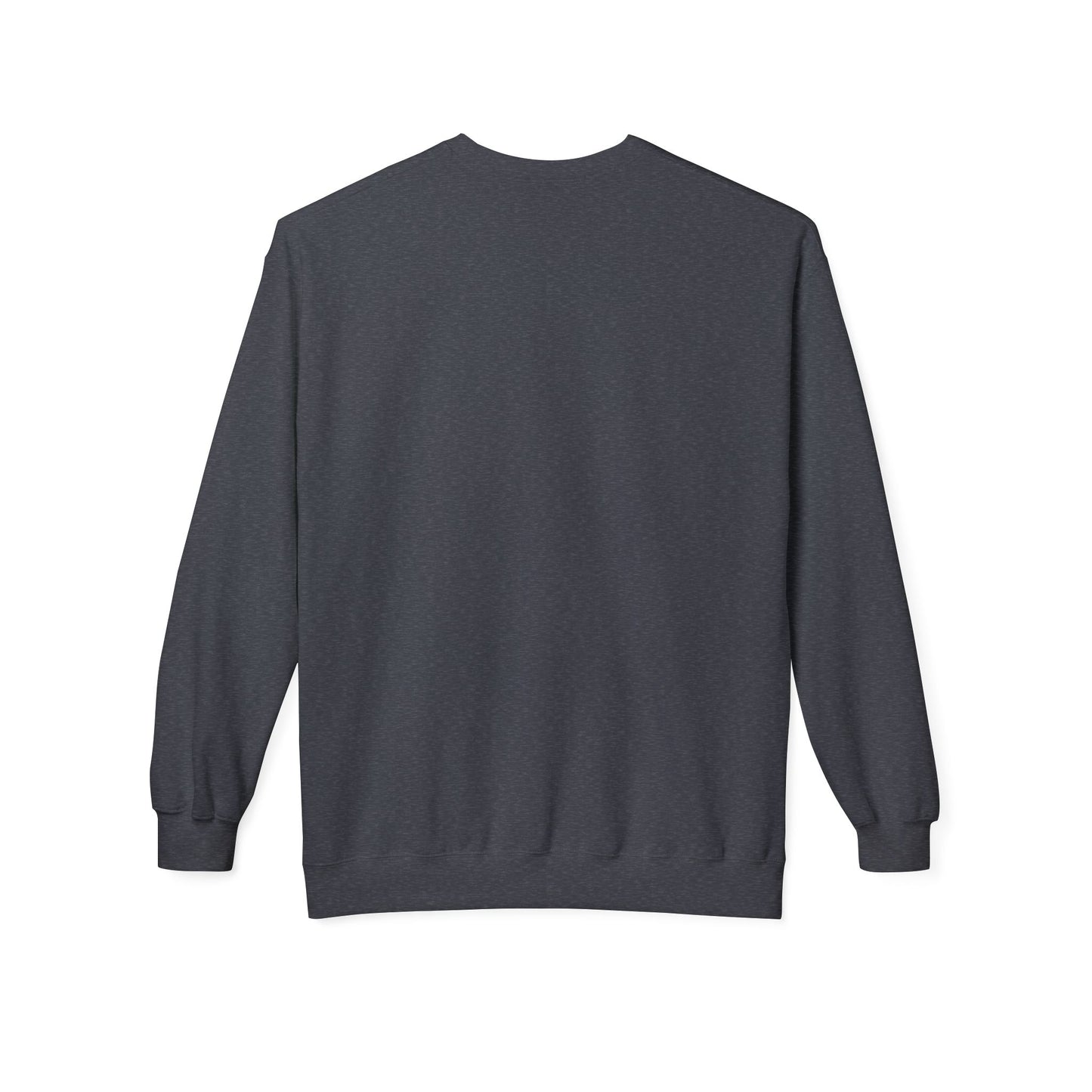 Casual Black Crewneck Sweatshirt - "I Just Work Here" White letters