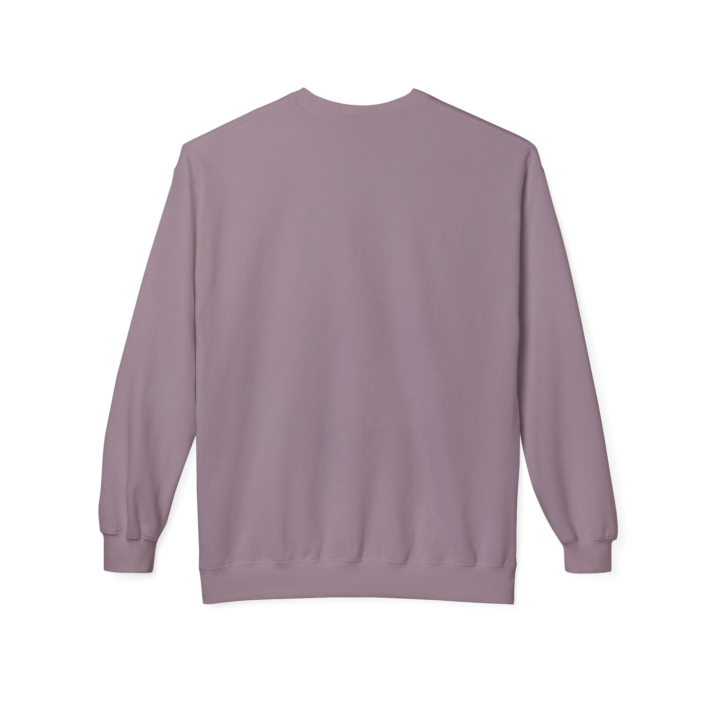 Casual Black Crewneck Sweatshirt - "I Just Work Here" White letters