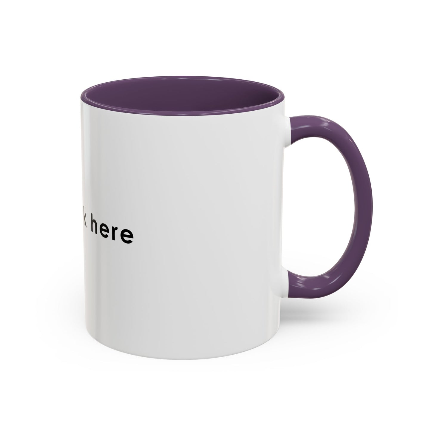 I Just Work Here Accent Coffee Mug - Fun Office Mug for Employees