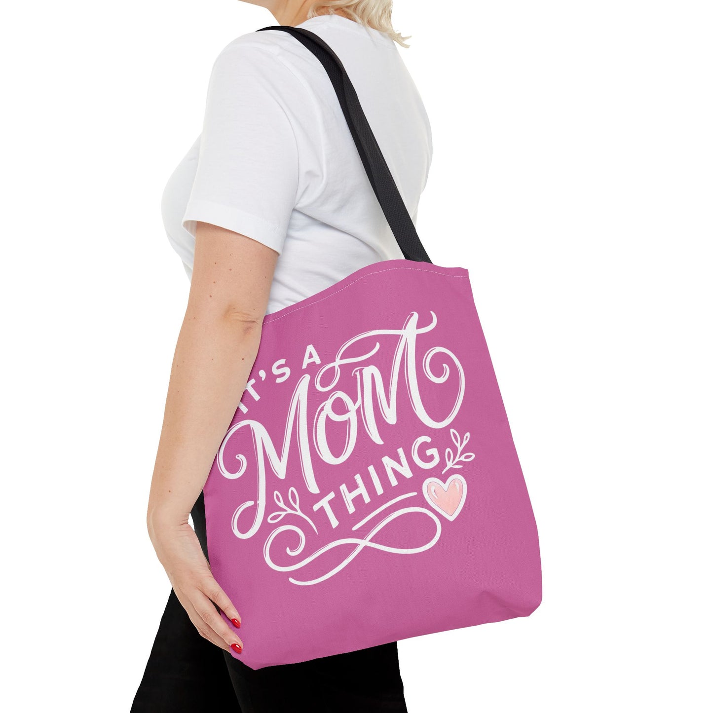 It's a Mom Thing Tote Bag - Cute Pink Design for Mother's Day & Everyday Use