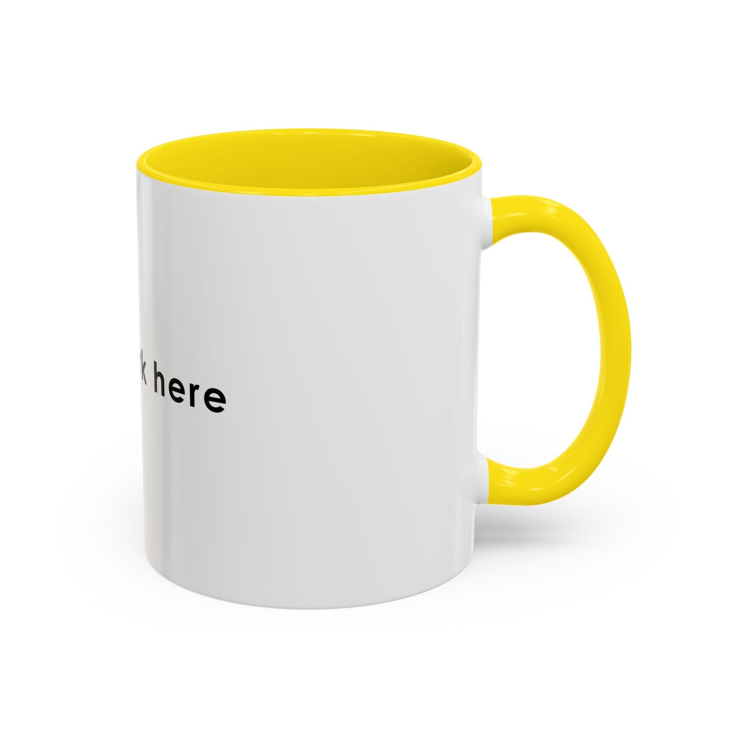 I Just Work Here Accent Coffee Mug - Fun Office Mug for Employees