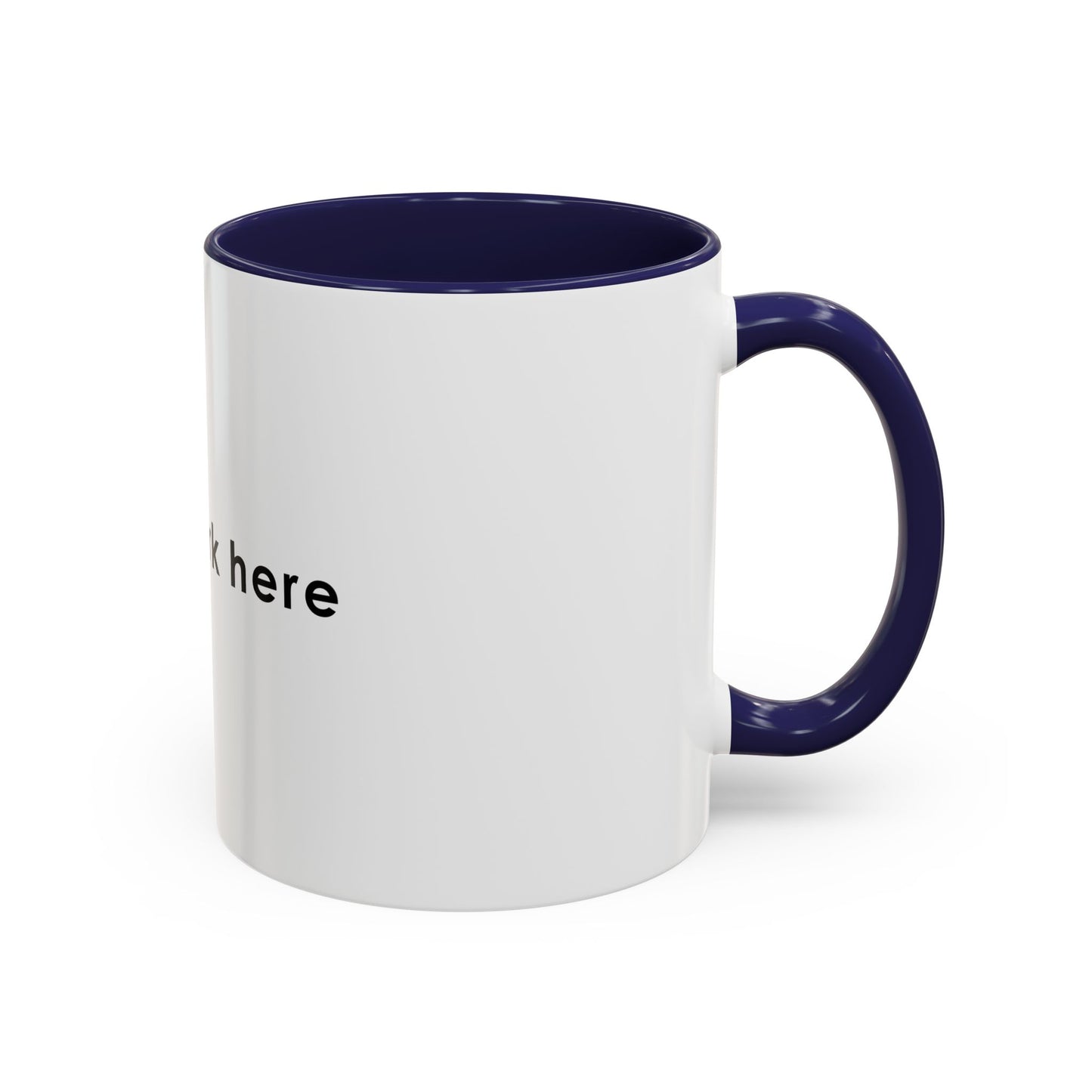I Just Work Here Accent Coffee Mug - Fun Office Mug for Employees