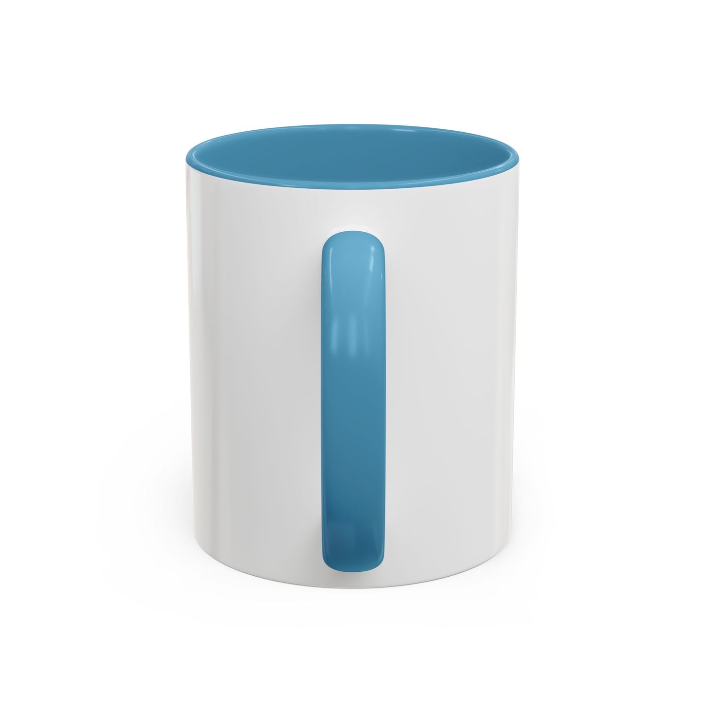 I Just Work Here Accent Coffee Mug - Fun Office Mug for Employees