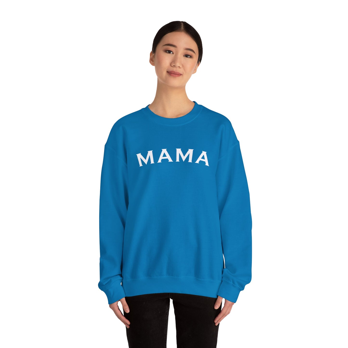 Mama Sweatshirt - Cozy Unisex Heavy Blend™ Crewneck for Moms