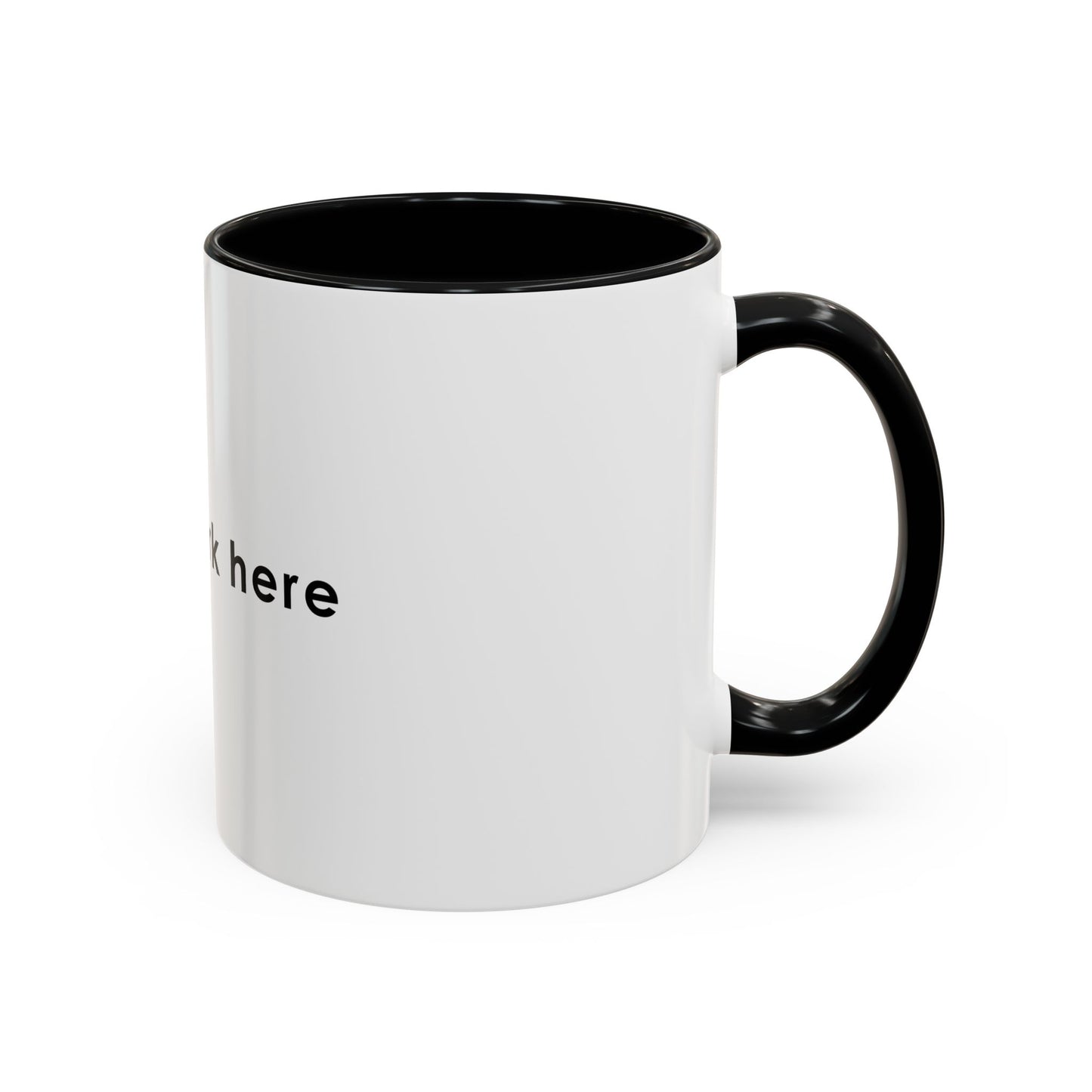 I Just Work Here Accent Coffee Mug - Fun Office Mug for Employees