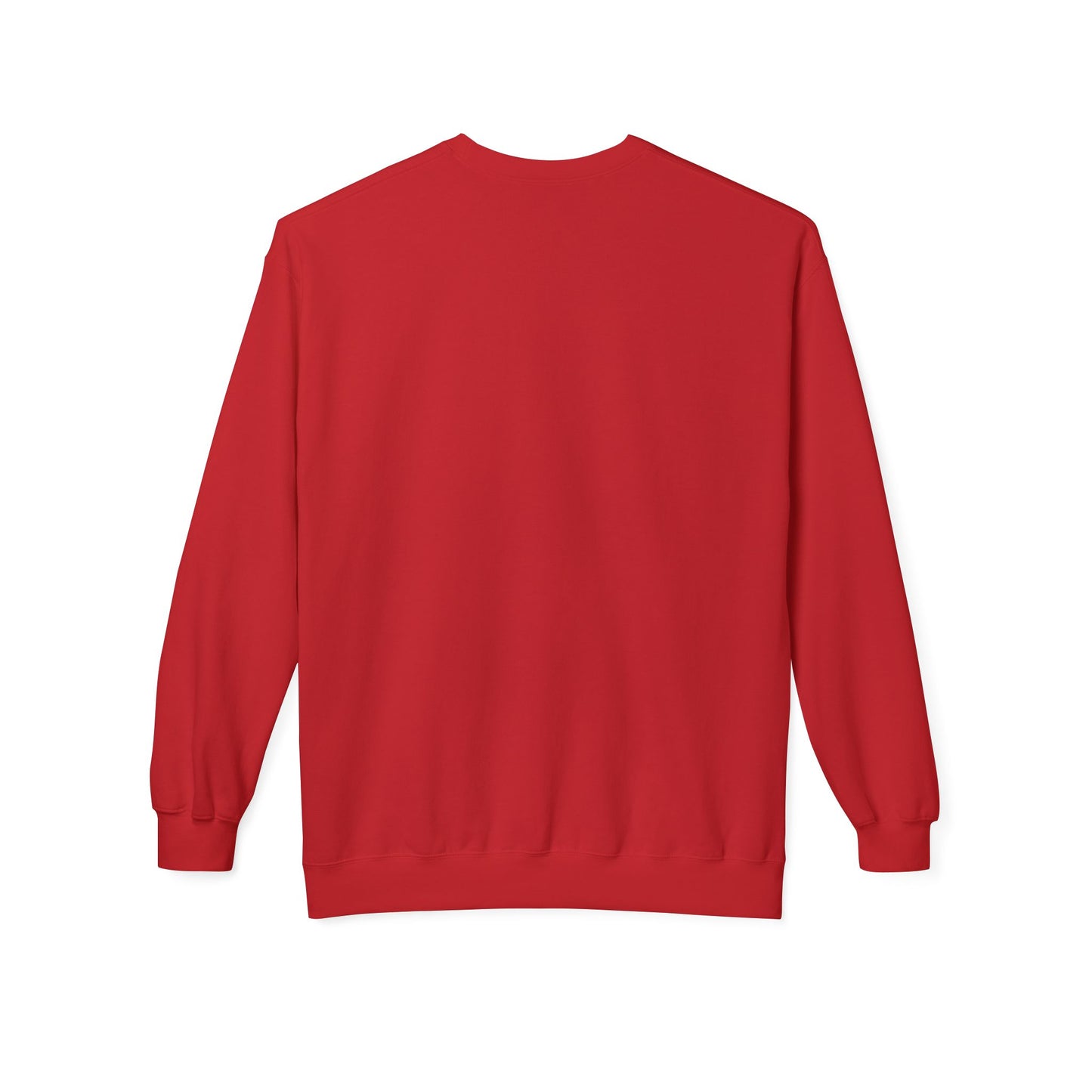 Casual Black Crewneck Sweatshirt - "I Just Work Here" White letters