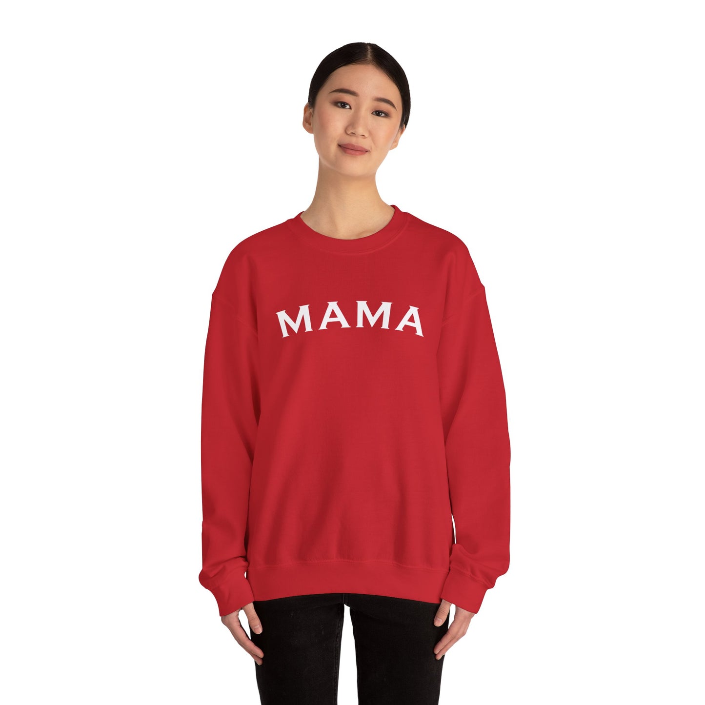 Mama Sweatshirt - Cozy Unisex Heavy Blend™ Crewneck for Moms